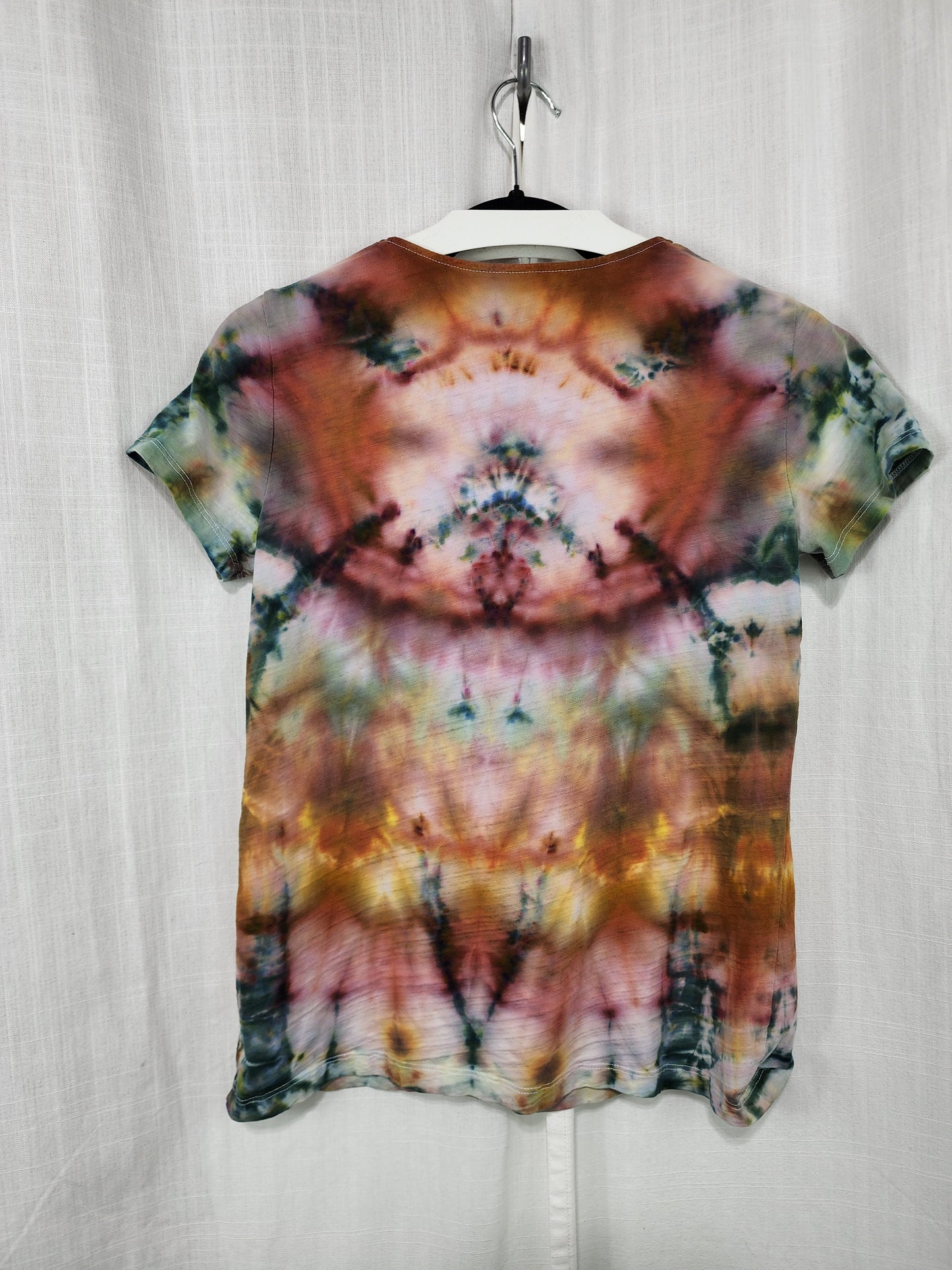 Autumnal Aura: Women's V-neck t-shirt