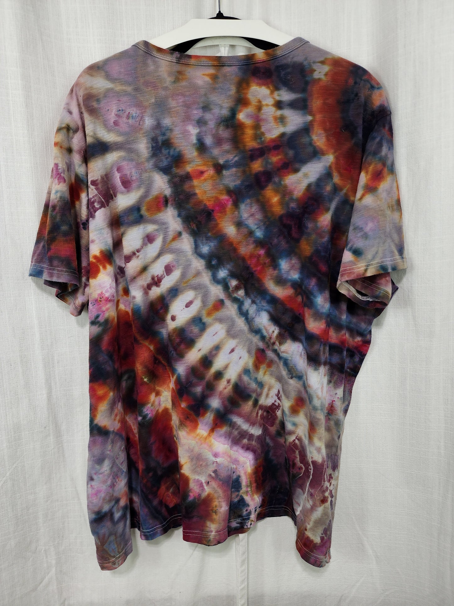 Cosmic Tempest: Men's Henley Size XXL