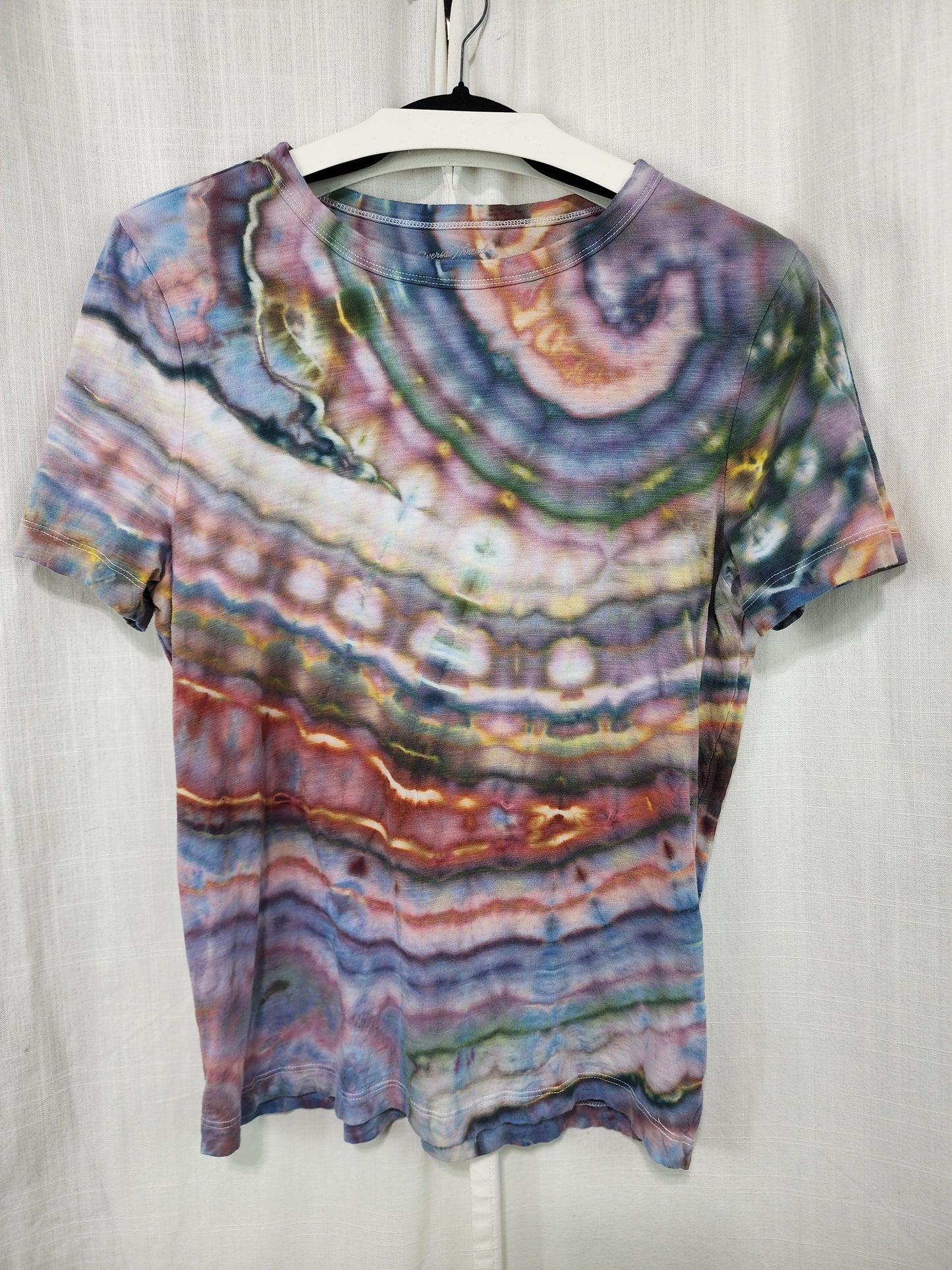 Celestial Swirl: Women's short sleeve top, size Medium