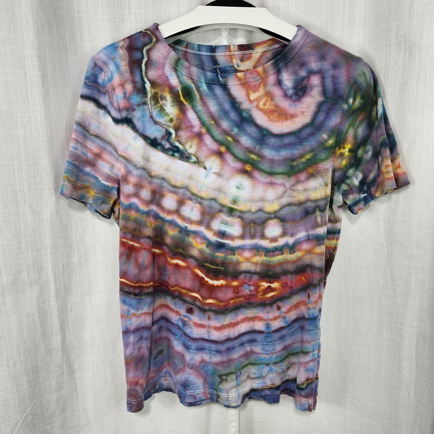 Celestial Swirl: Women's short sleeve top, size Medium