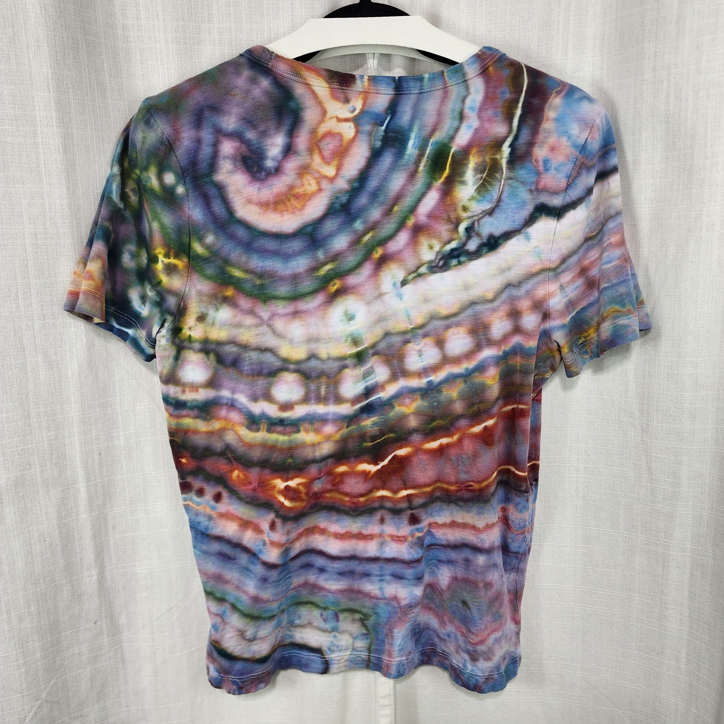 Celestial Swirl: Women's short sleeve top, size Medium